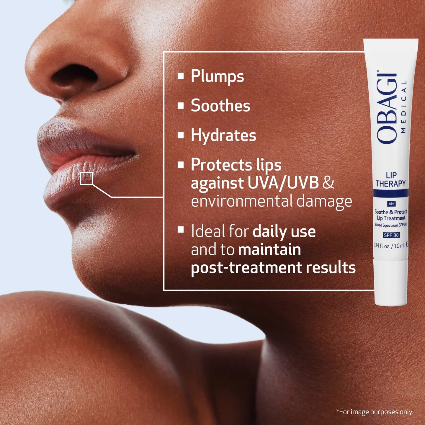 LIP THERAPY AM SOOTHE + PROTECT LIP TREATMENT BROAD SPECTRUM SPF 30