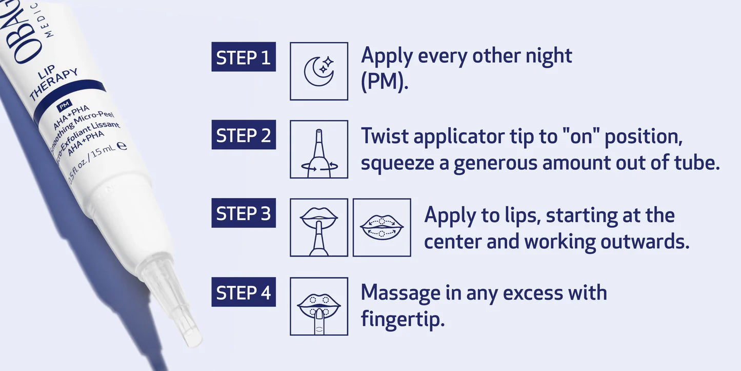 LIP THERAPY PM AHA+PHA SMOOTHING MICRO-PEEL