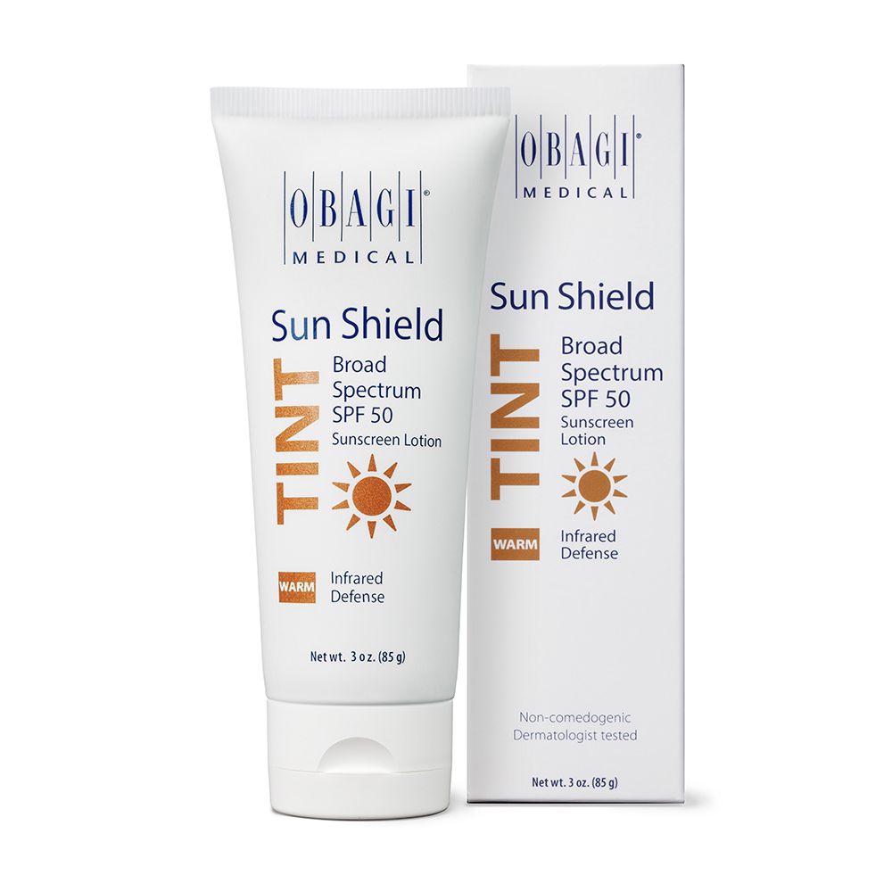 SUN SHIELD TINT BROAD SPECTRUM SPF 50, WARM- 3 FL OZ