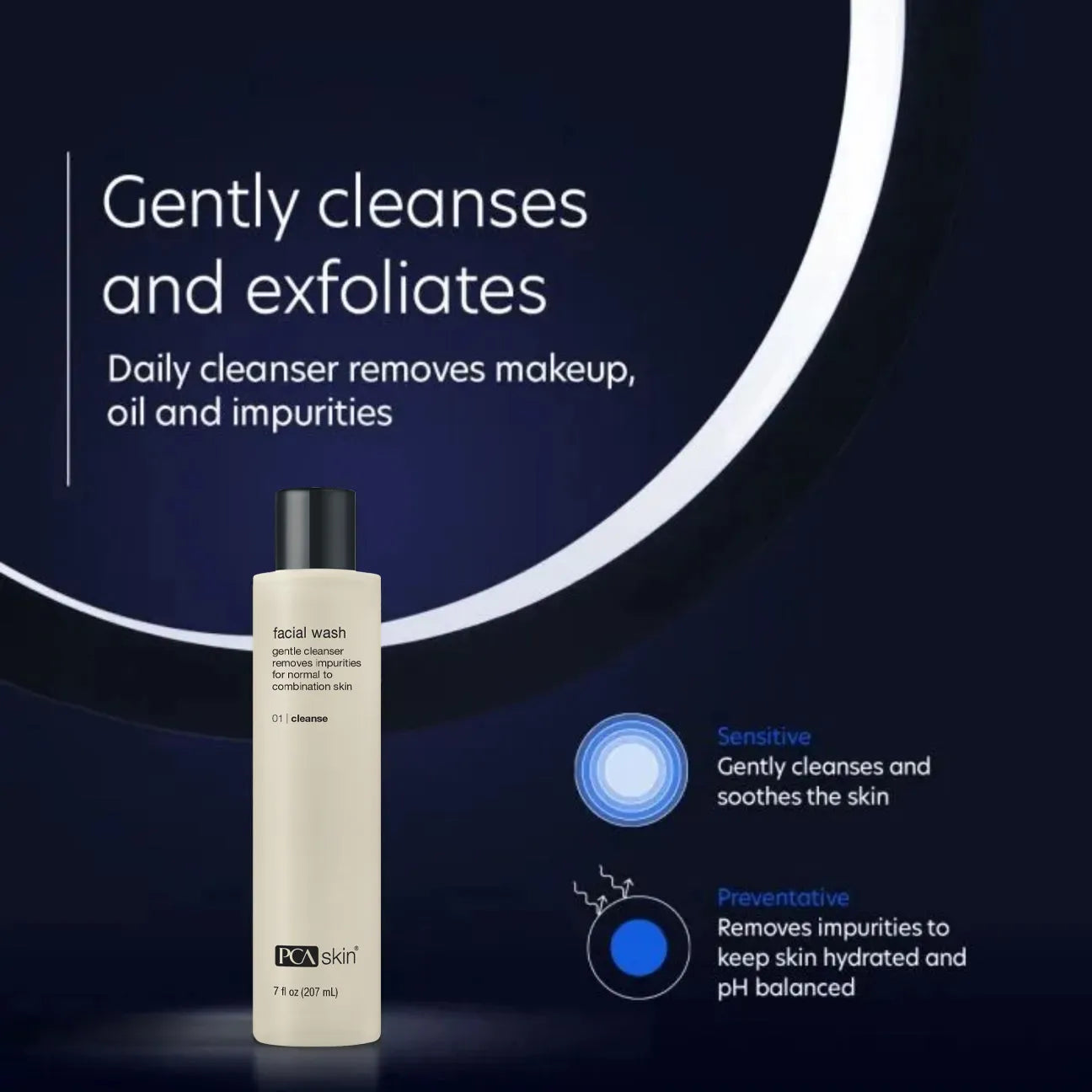 PCA Skin Facial wash gentle cleanser