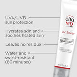 UV SHEER BROAD-SPECTRUM SPF50+ FACE & BODY 3oz