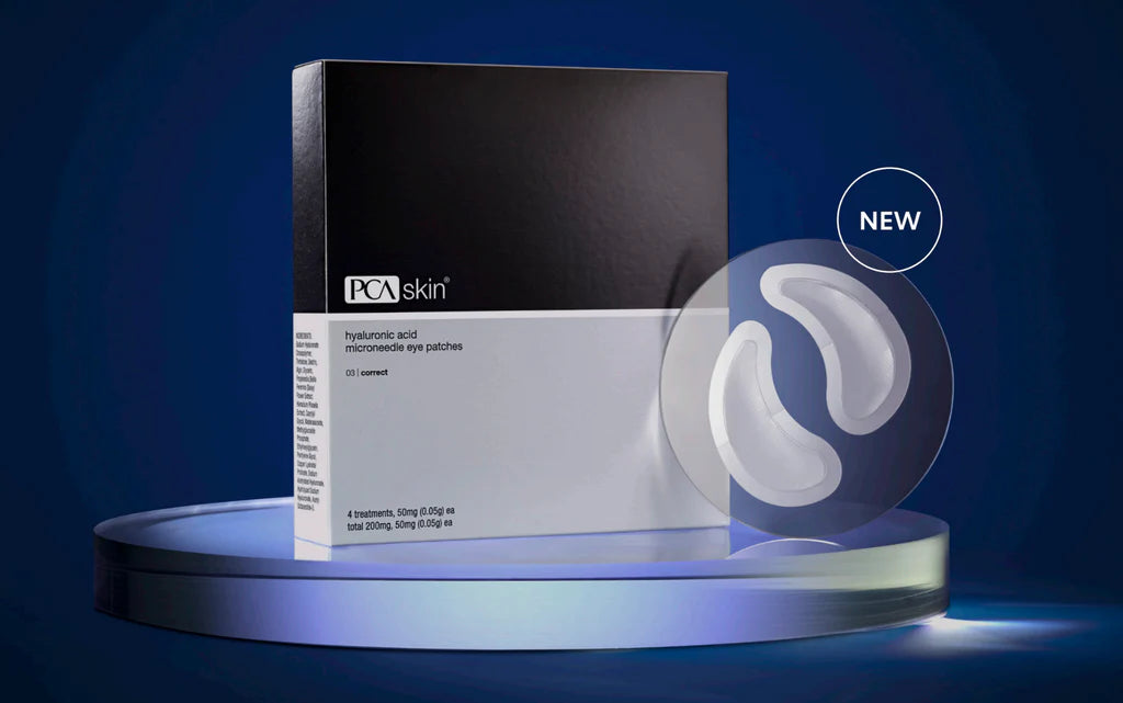PCA Skin hyaluronic acid microneedle eye patches